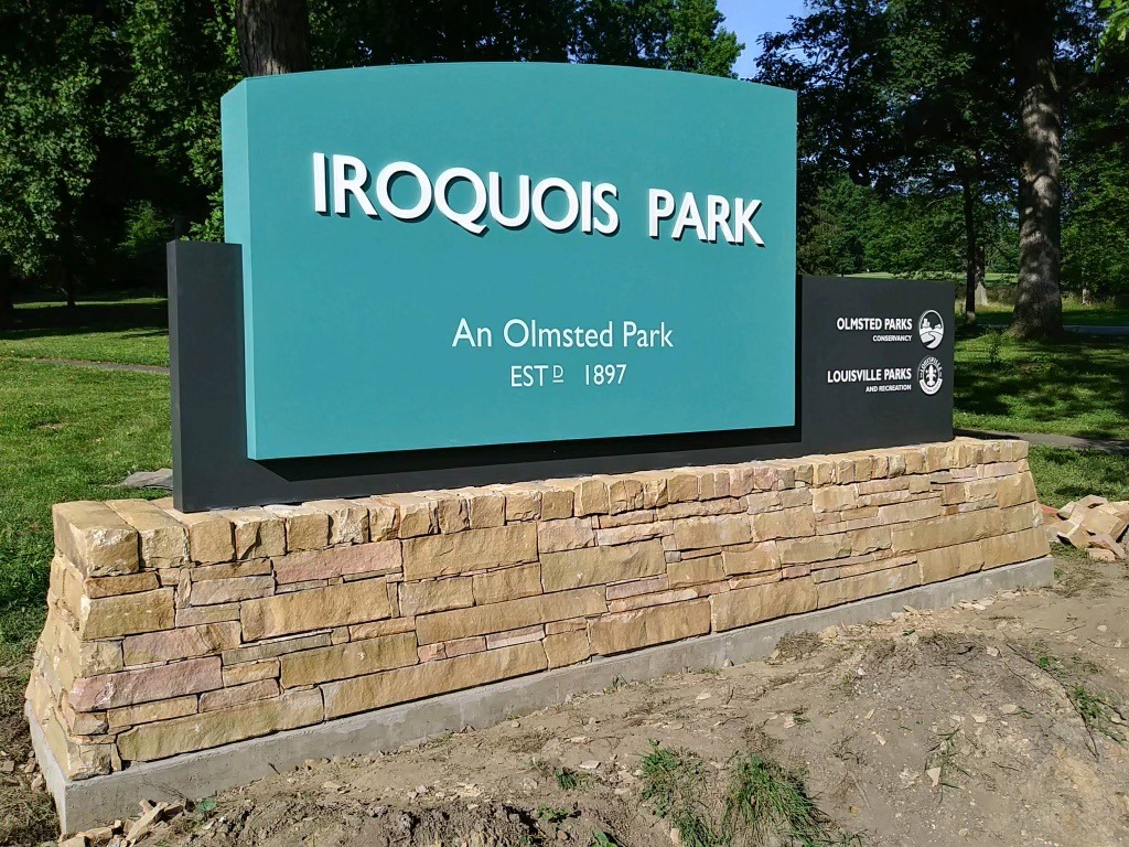 Iroquois Park Signage