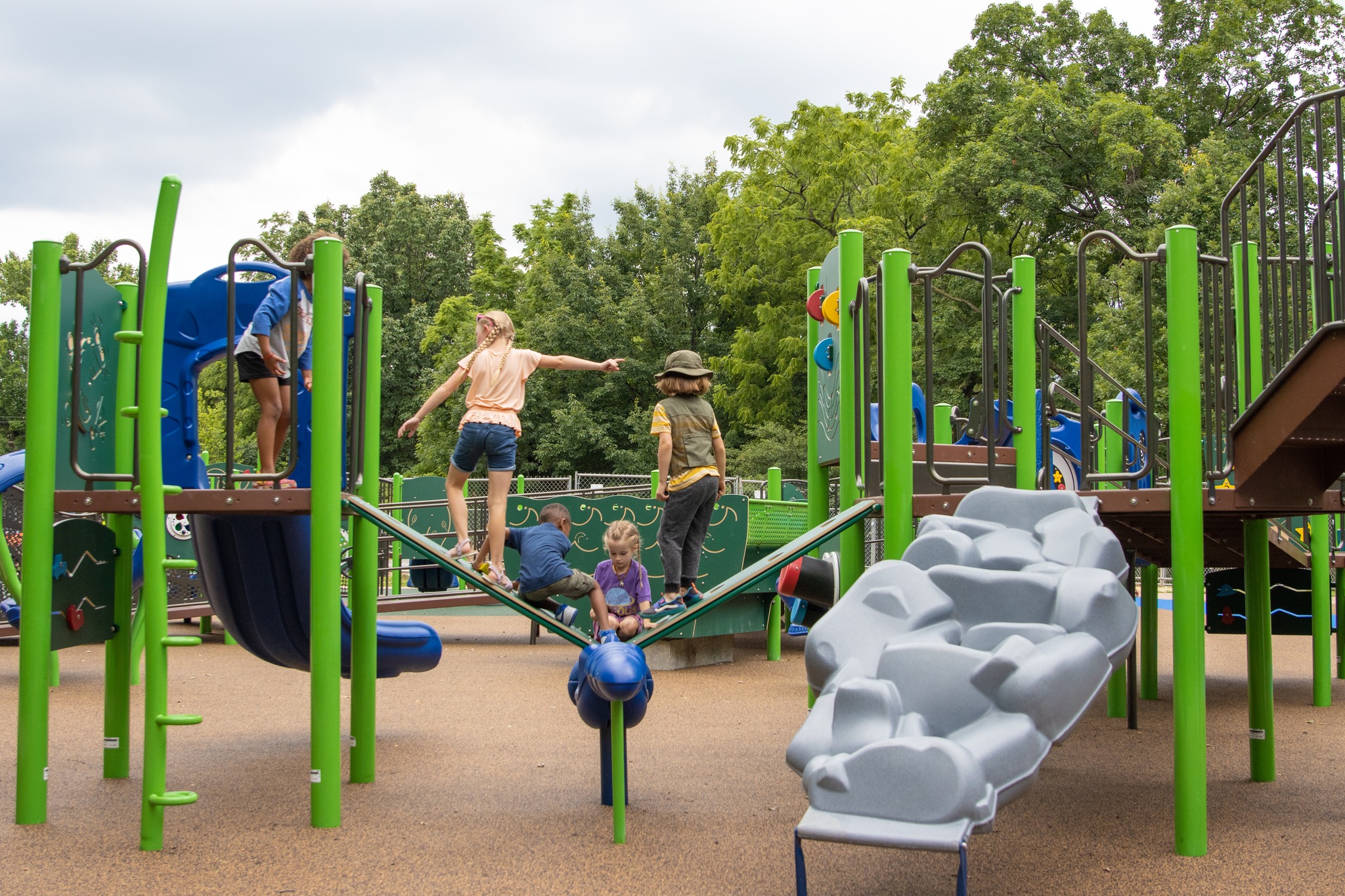 New Playground Opens at Central Park! Olmsted Parks Conservancy