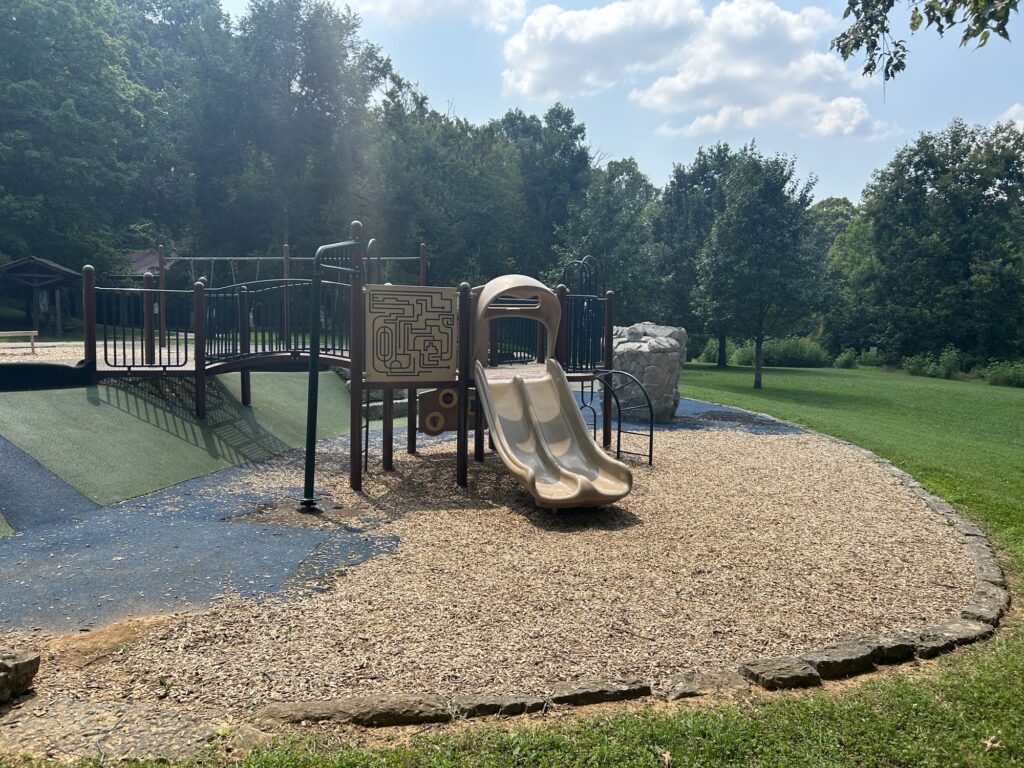 Long Rocking Playground Big Rock Playground accessibility updates! - Olmsted Parks Conservancy